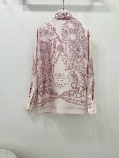 HM PRINTED SILK SHIRT 269262