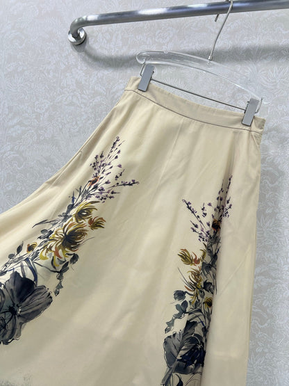 DIOR PRINTED DRESS IN COTTON 275225