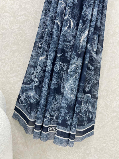 DIOR SPAGHETTI STRAP DRESS IN BLACK