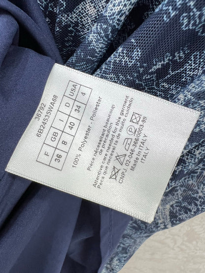 DIOR SPAGHETTI STRAP DRESS IN BLACK