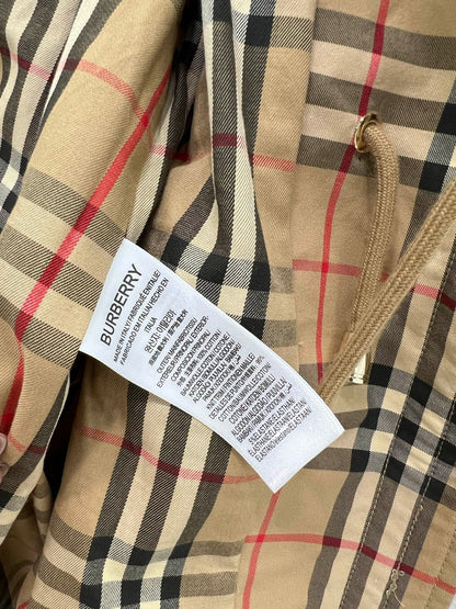 BURBERRY PLAID JACKET 275082