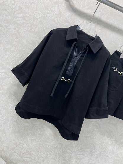 GUCCI TOP AND SHORTS SET STYLE 72