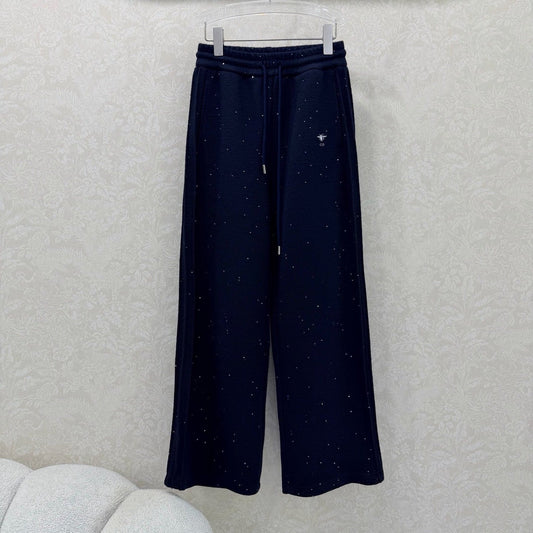 DIOR 25S SEQUIN WIDE-LEG PANTS 643