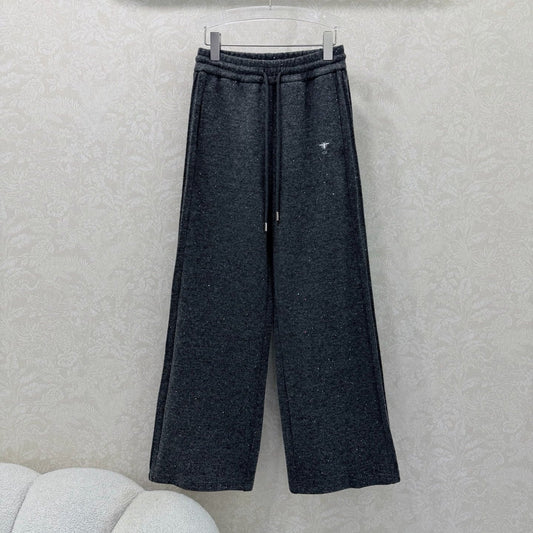 DIOR 25S SEQUIN WIDE-LEG PANTS 644