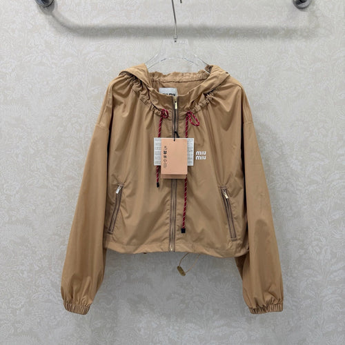 MIUMIU 26S HOODED JACKET 989