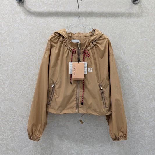 MIUMIU 26S HOODED JACKET 989
