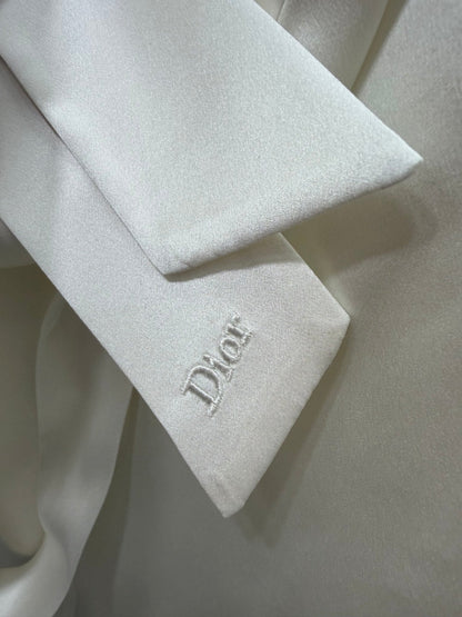 DIOR 26S SHORT-SLEEVE WAIST-TIED SHIRT 1216