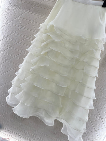 DIOR 25S MULTI-LAYER TULLE SKIRT STYLE 342