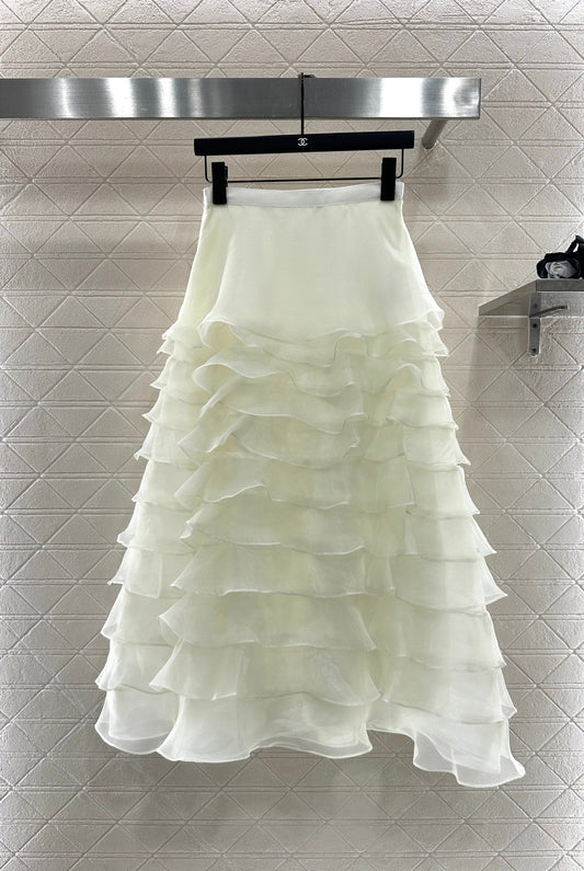 DIOR 25S MULTI-LAYER TULLE SKIRT STYLE 342