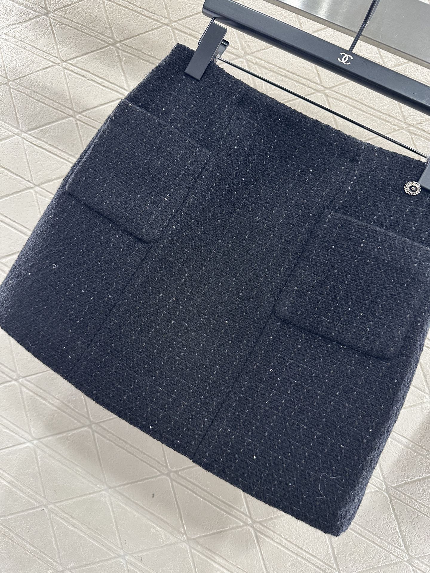 CHANEL 25S TWEED MINI SKIRT 303