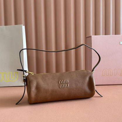 NAPPA POUCH 22 IN BRIARWOOD CALFSKIN