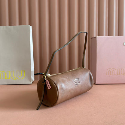 NAPPA POUCH 22 IN BRIARWOOD CALFSKIN