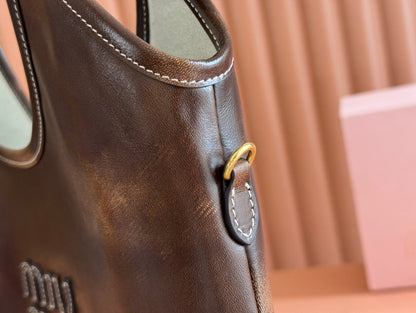 IVY TOTE BAG 60 IN BROWN OMBRE CALFSKIN