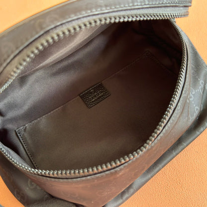 BIKE BAG HIPACK 27 IN BLACK GG FABRIC