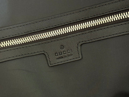 GUCCI 26S DUFFEL BAG 52 IN BLACK CANVAS