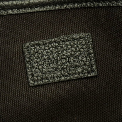 GUCCI 26S SHOULDER BAG 38 IN BLACK CALFSKIN