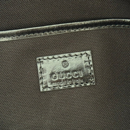 GUCCI 26S SHOULDER BAG 38 IN BLACK SHINY CALFSKIN