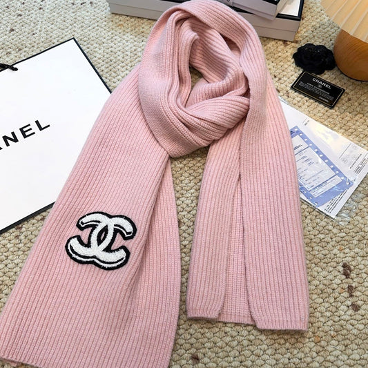 CHANEL 25S SCARF 175 IN CASHMERE 932233