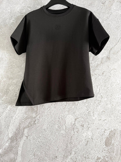 Loewe Slit T-shirt Brown Chocolate Cotton