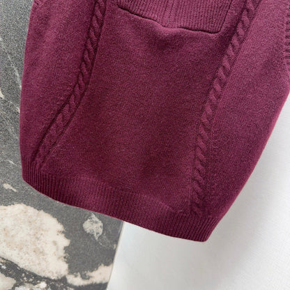 HERMES 25S KNIT VEST SET 528312