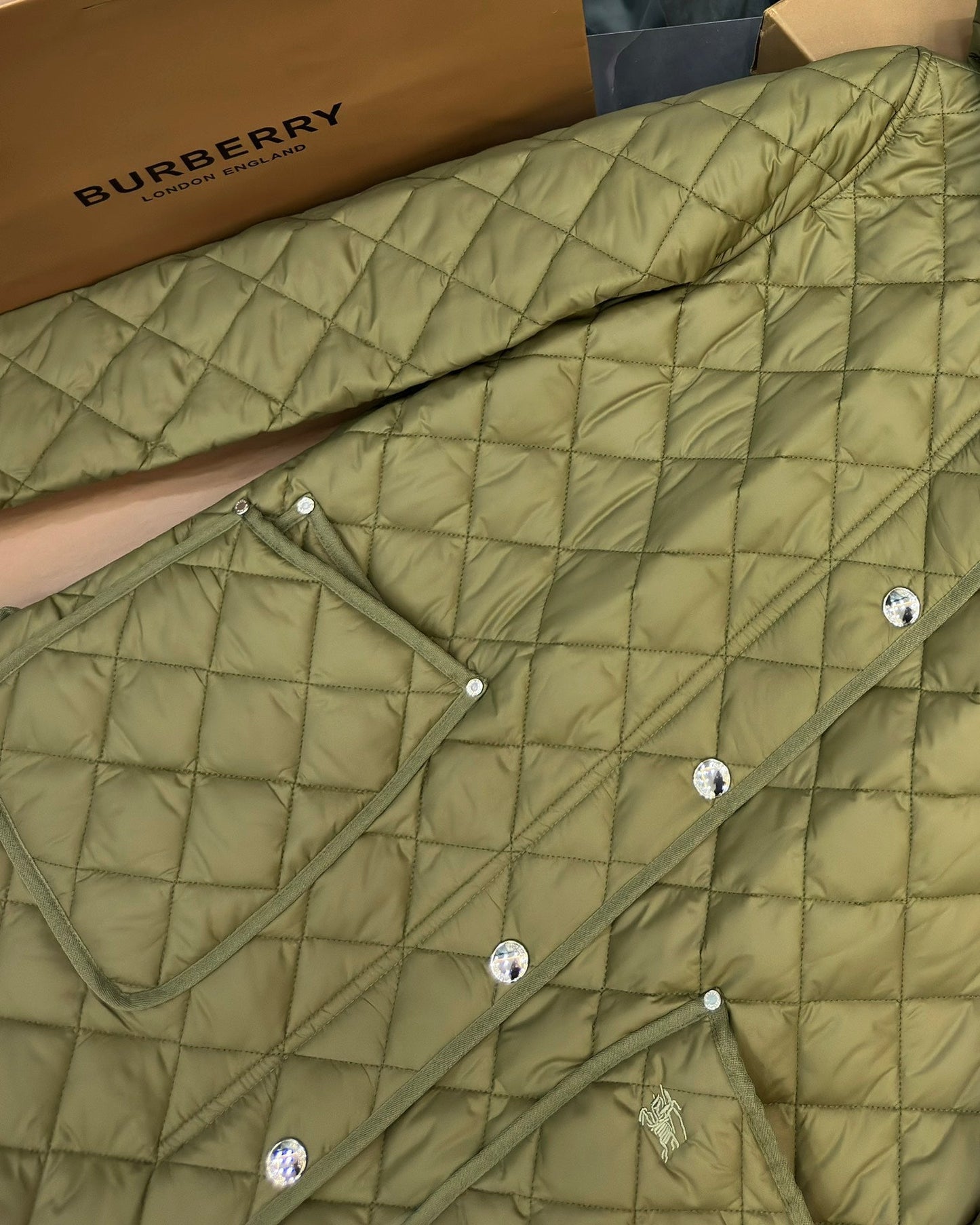 BURBERRY 25S LONG HOODED COAT 063