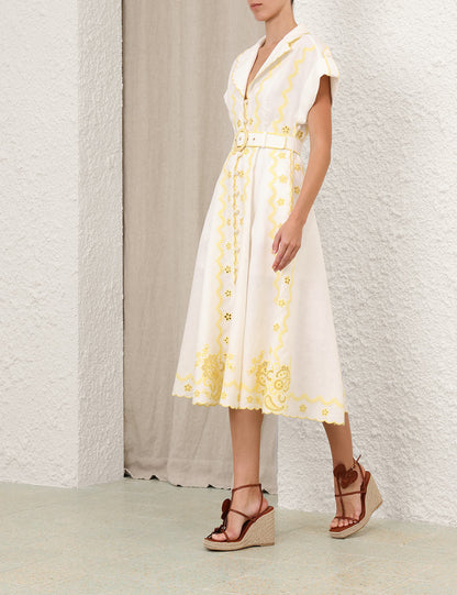 ZIMMERMANN MIDI DRESS 270260