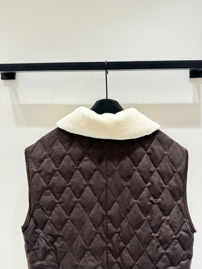 PRADA 25S SHEARLING VEST 245