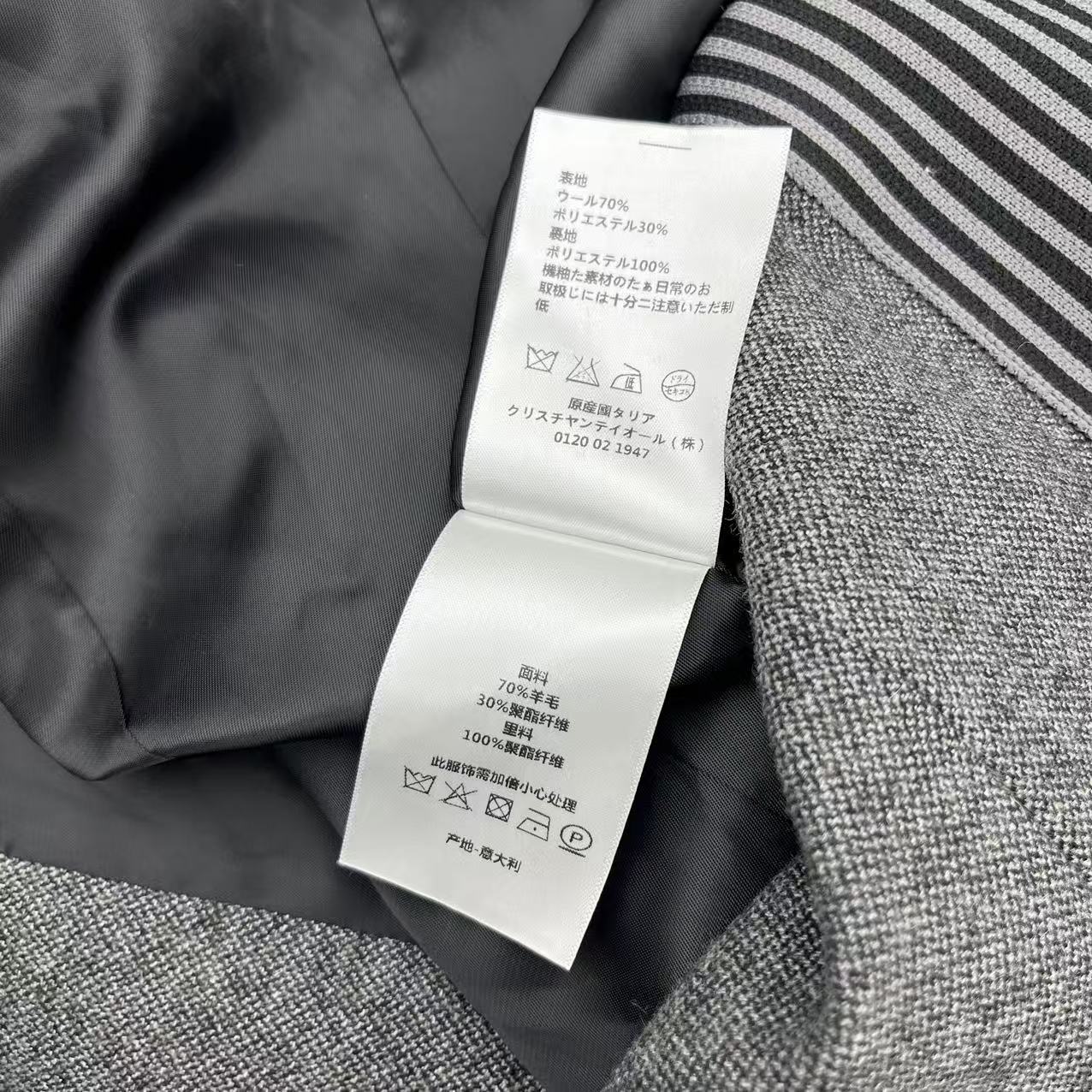 DIOR 25S LONG DOUBLE-BREASTED BLAZER DRESS 800