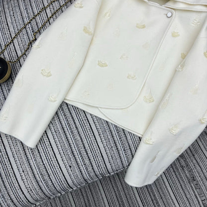 HERMES 25S REVERSIBLE SHORT CASHMERE HOODED COAT 012