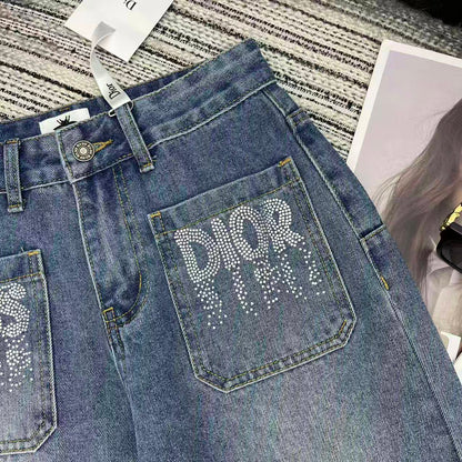 DIOR 25S STRAIGHT-LEG JEANS 863
