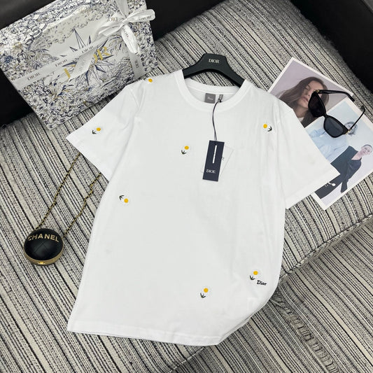 DIOR 26S SHORT-SLEEVE CREW-NECK T-SHIRT 1121
