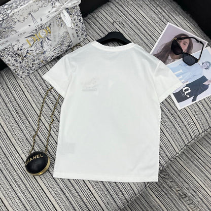 DIOR 26S SHORT-SLEEVE CREW-NECK T-SHIRT 1091