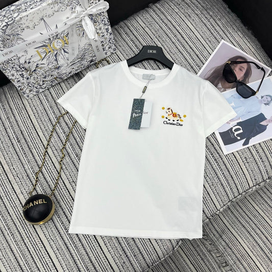 DIOR 26S SHORT-SLEEVE CREW-NECK T-SHIRT 1091