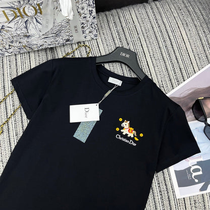 DIOR 26S SHORT-SLEEVE CREW-NECK T-SHIRT 1090
