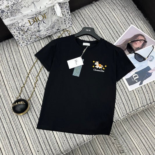 DIOR 26S SHORT-SLEEVE CREW-NECK T-SHIRT 1090