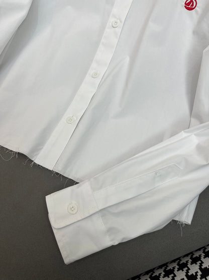 MIUMIU LONG-SLEEVE SHIRT 214505