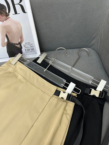 DIO SIDE ZIP SKIRT25S IN COTTON 266675