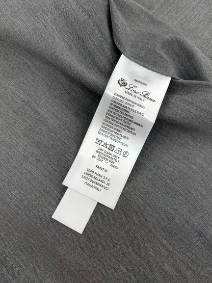 LORO PIANA 26S REVERSIBLE ZIP UP VEST 738