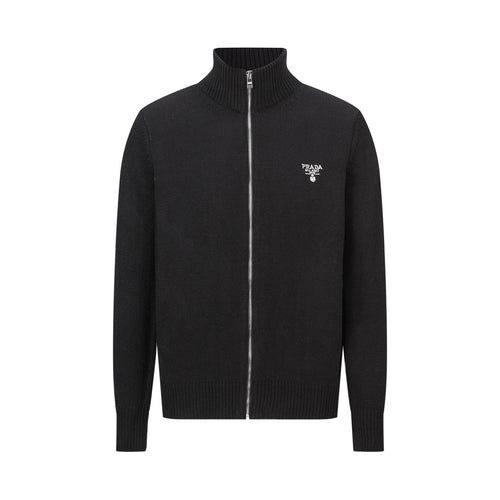 PRADA ZIP-UP KNIT CARDIGAN STYLE 142