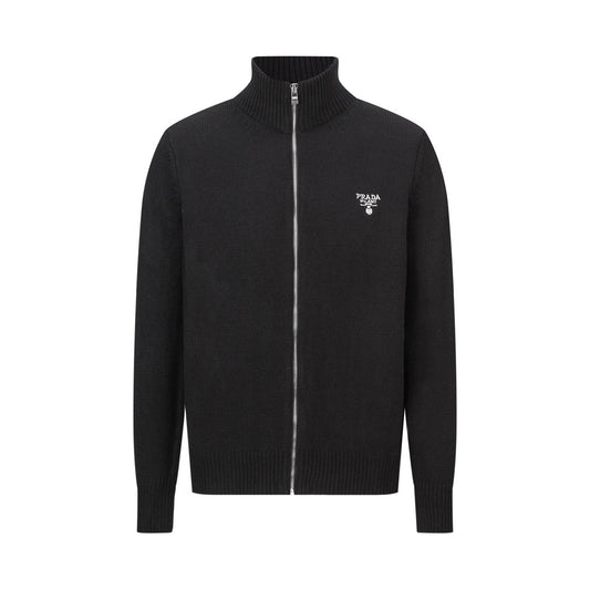 PRADA ZIP-UP KNIT CARDIGAN STYLE 142