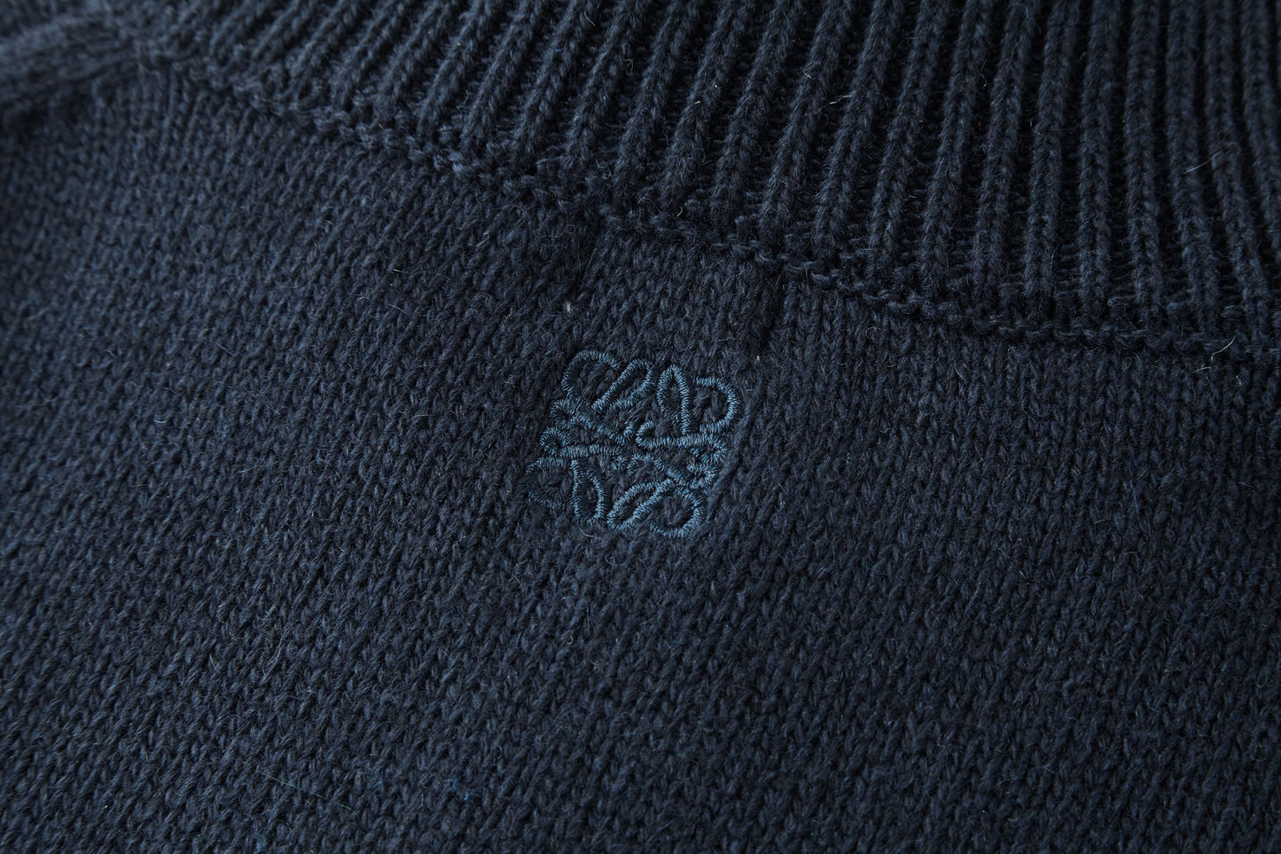 LOEWE HALF-ZIP KNIT SWEATER STYLE 100