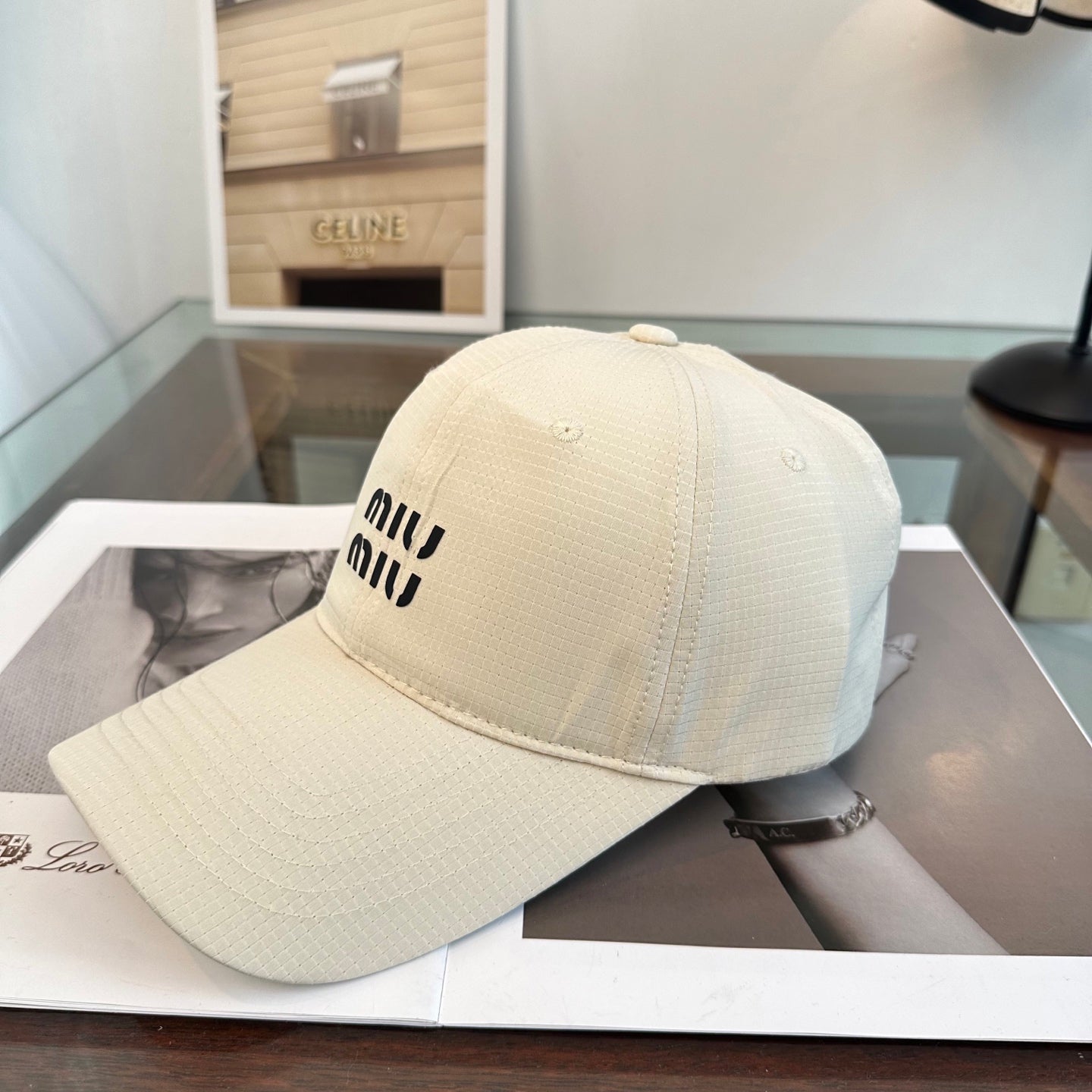 MIUMIU BASEBALL CAP STYLE 22