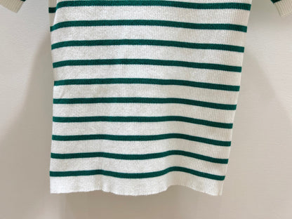 DIOR 25S STRIPED SHORT-SLEEVE T-SHIRT 671
