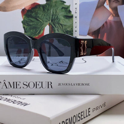 CHUNKY SQUARE FRAME SUNGLASSES 533149 IN ACETATE