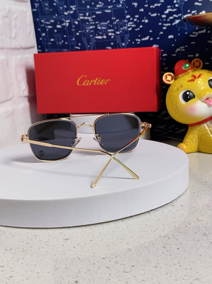 PREMIÈRE SQUARE FRAME SUNGLASSES 533240 IN METAL