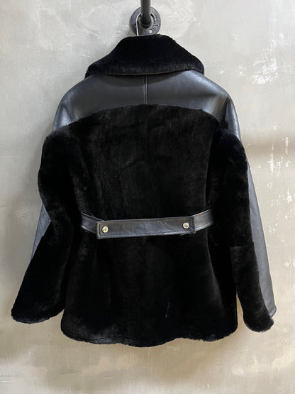 HERMES 25S SHEARLING JACKET 348