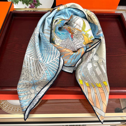 HERMES 25S SCARF 90 IN SILK 727408