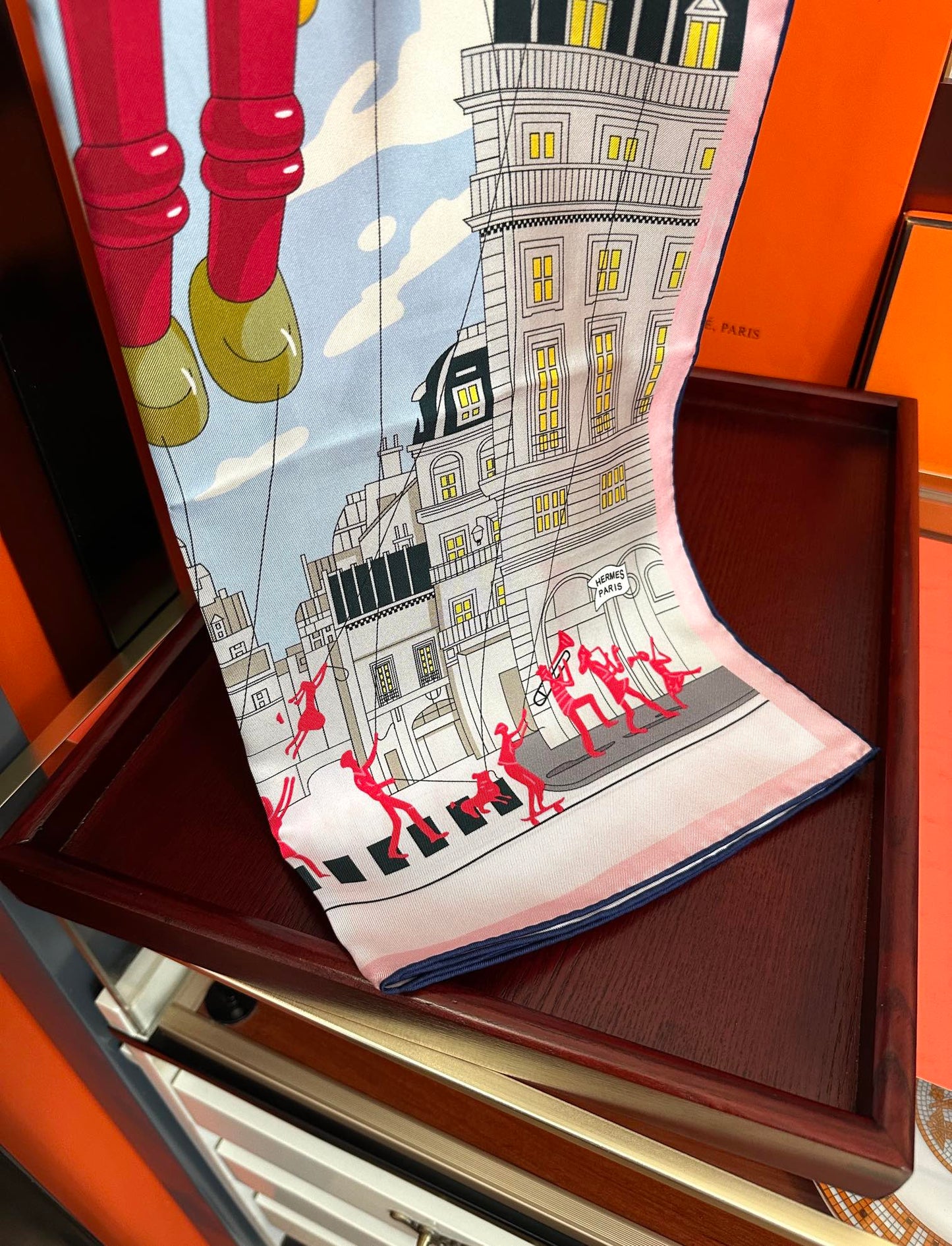 HERMES 25S SCARF 90 IN SILK 730548