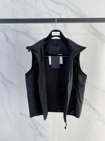 PRADA 26S SLEEVELESS HOODED JACKET 786
