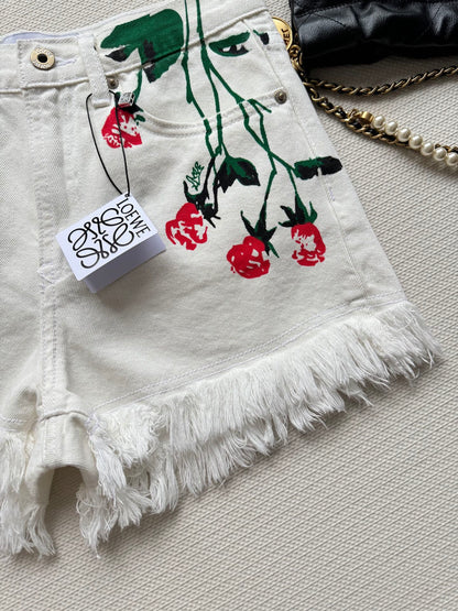 Loewe 25 Short White Cotton